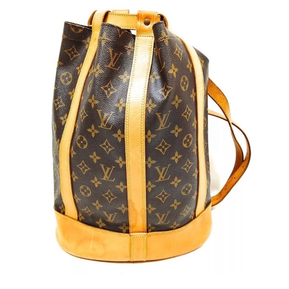 Louis Vuitton LV Shoulder Bag Randonnee PM Brown Monogram - Picture 2 of 11